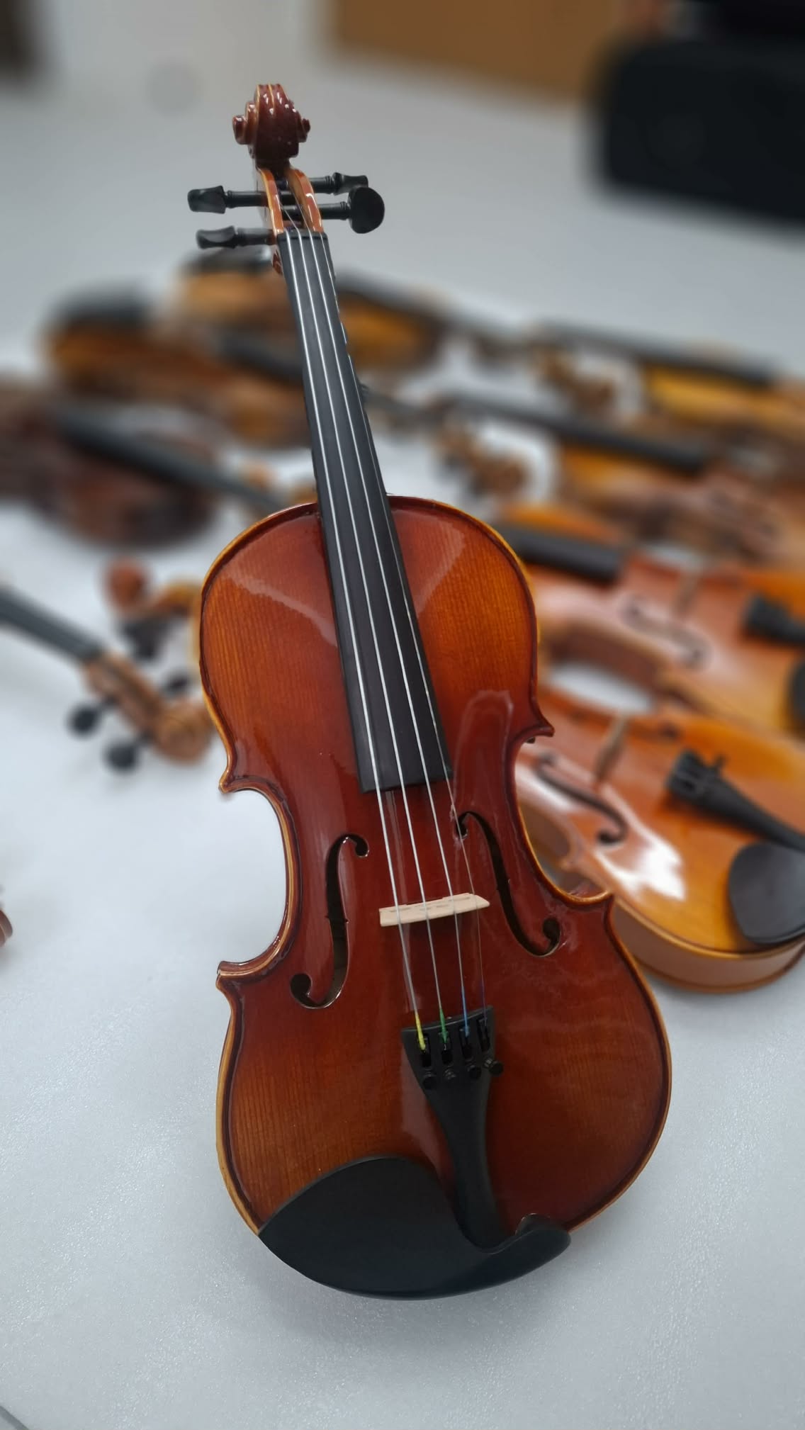 Red Clef SJ3 Handcrafted Violin - Image 3