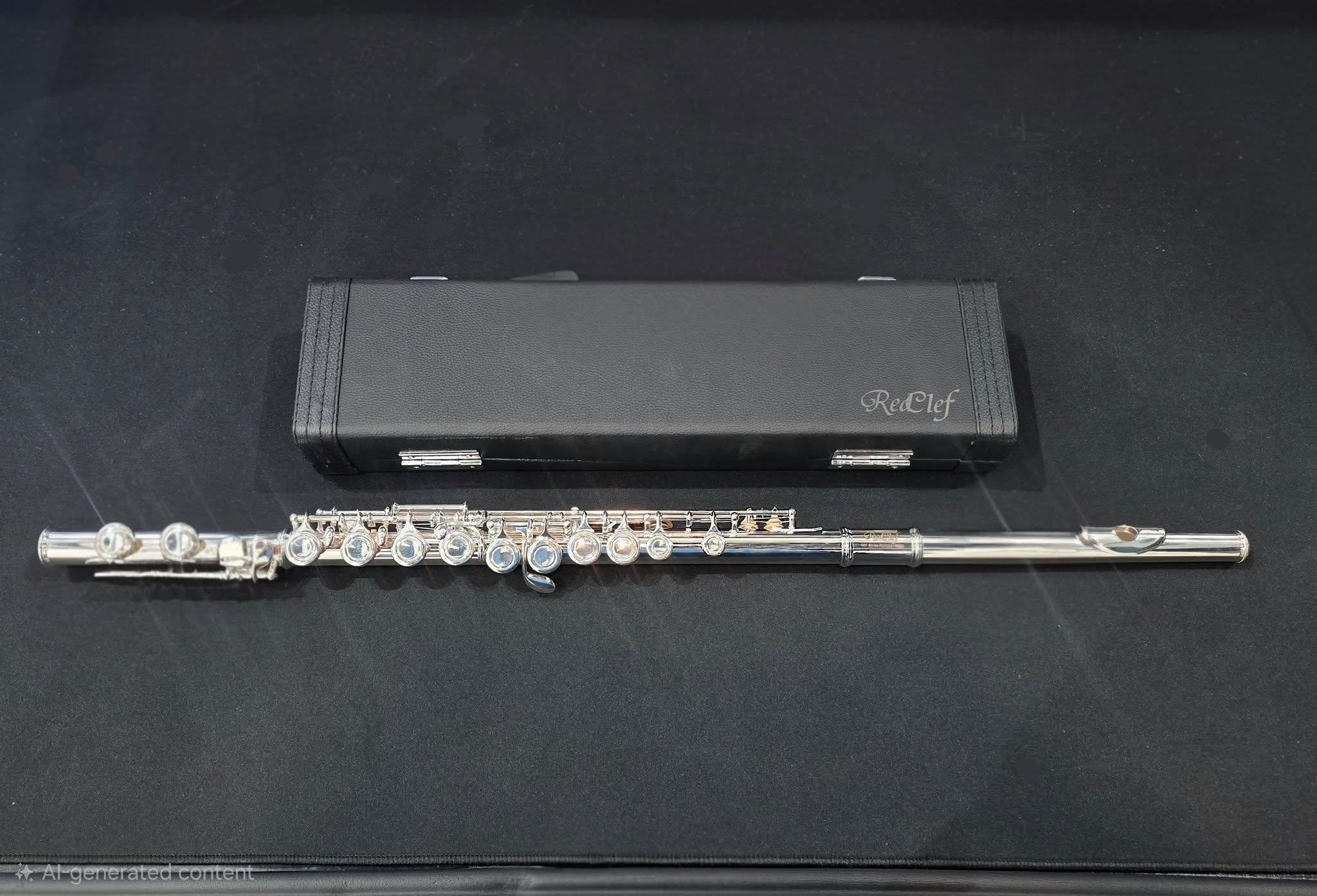 Red Clef CC1 Nickle Silver Flute - Image 3